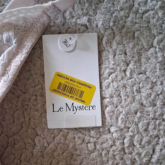 New Le Mystere Blush Lace Bra - Picture 2 of 4